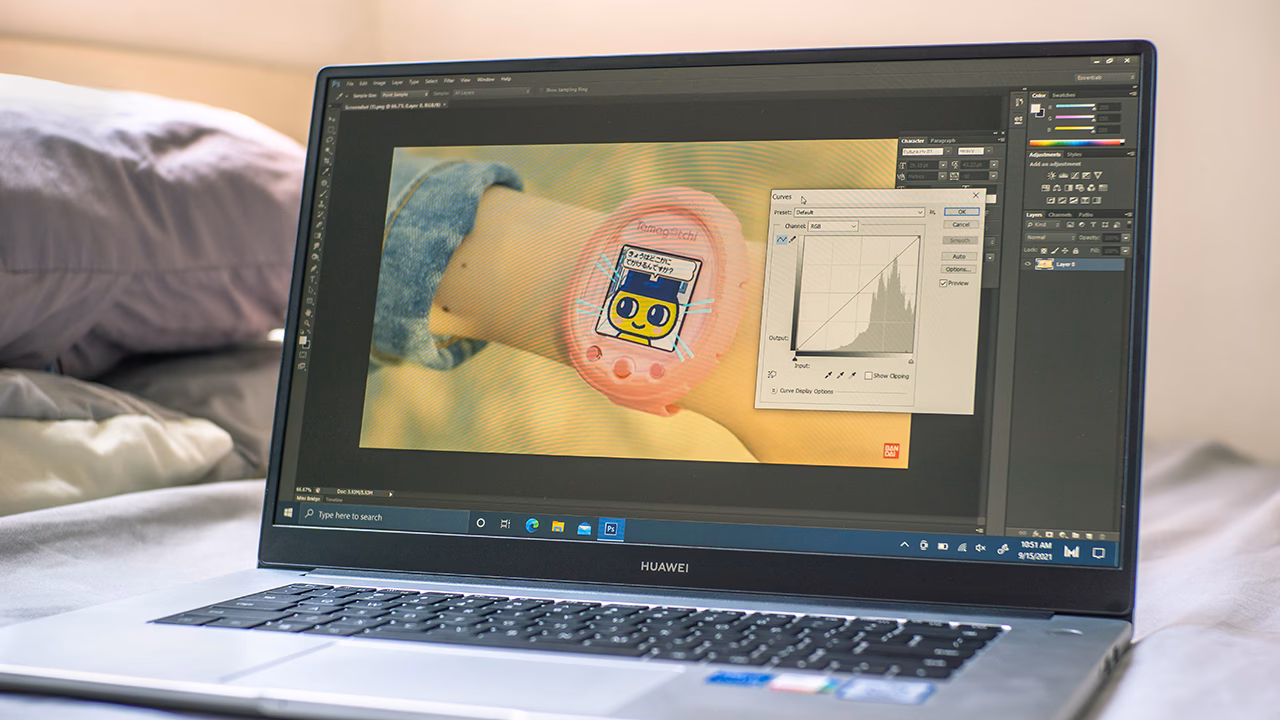 Is the Huawei MateBook D14 good for Photoshop?