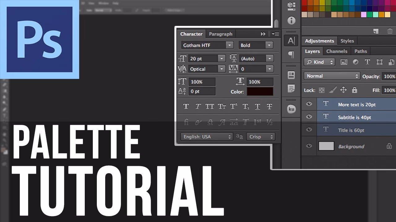 Where is get info in Photoshop?