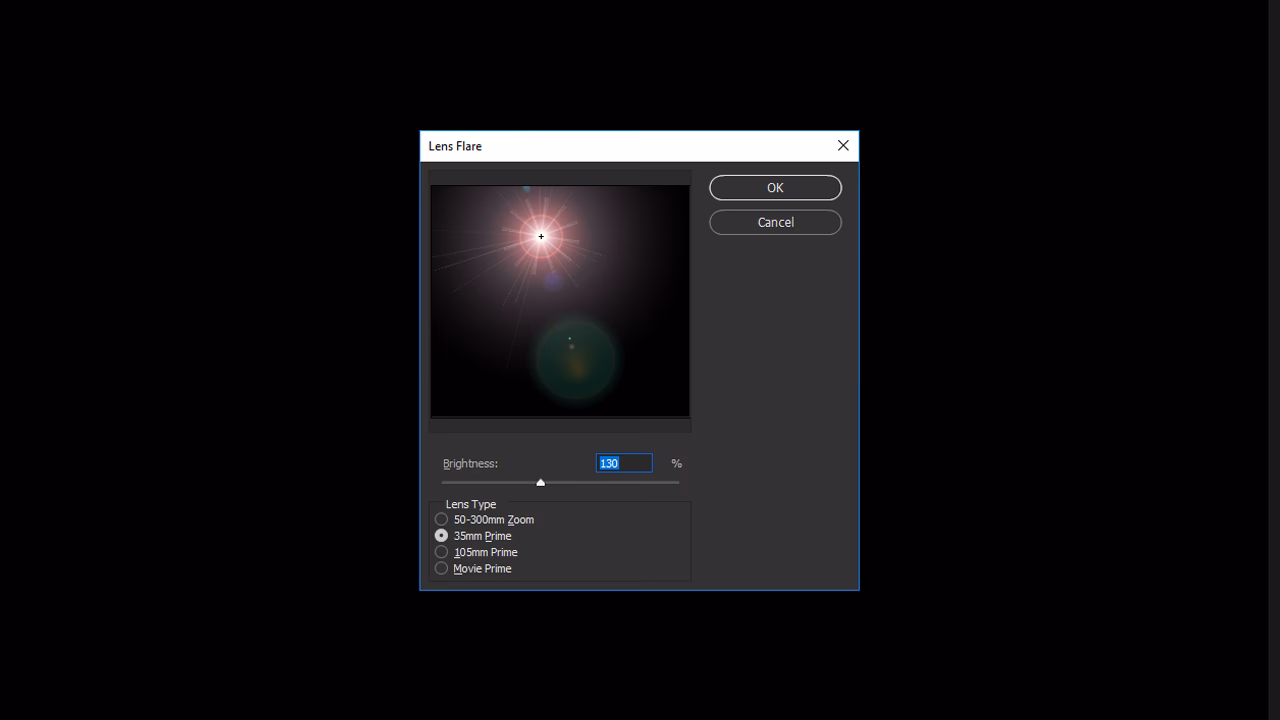 Come mettere effetto luce su Photoshop?