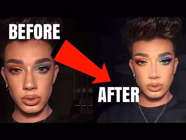 Why was James Charles removed from YouTube?