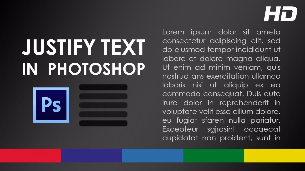 How to set text to justify?