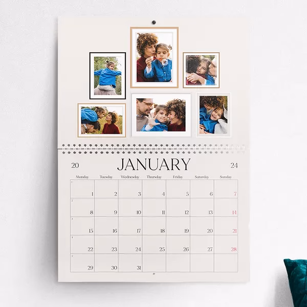 Hvad koster en kalender med billeder?