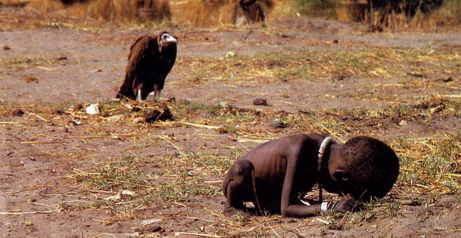 What is the famous picture of Kevin Carter?
