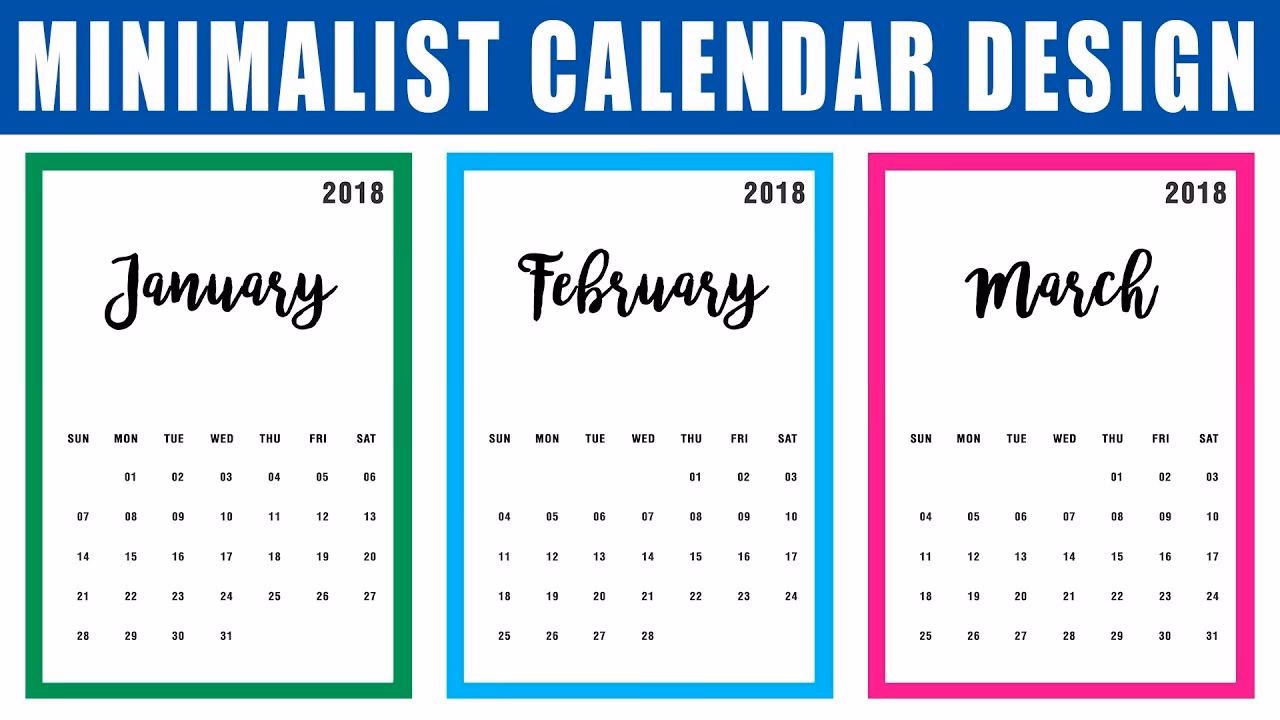 What size is a calendar in Photoshop?