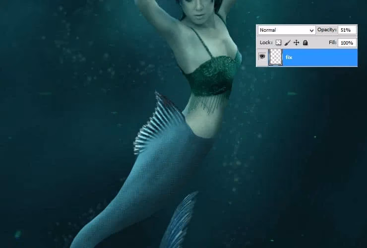 How to look more like a mermaid?