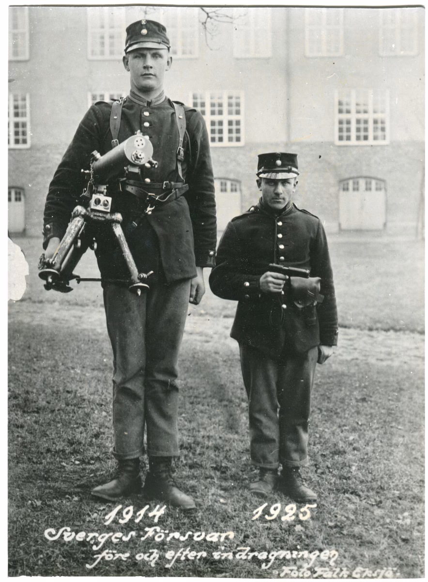 Var finns det militärbaser i Sverige?