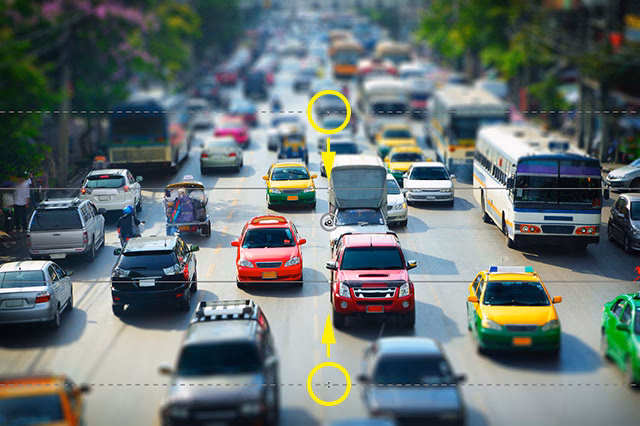 How to make a miniature in Photoshop?