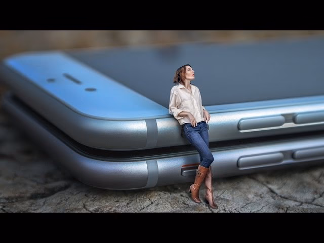 How to make a miniature in Photoshop?