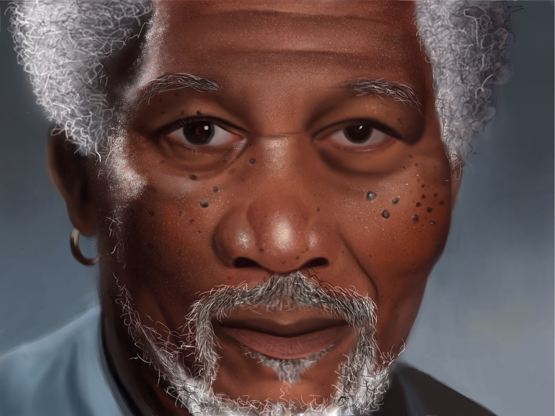 Are Morgan Freeman and Alfonso Freeman related?