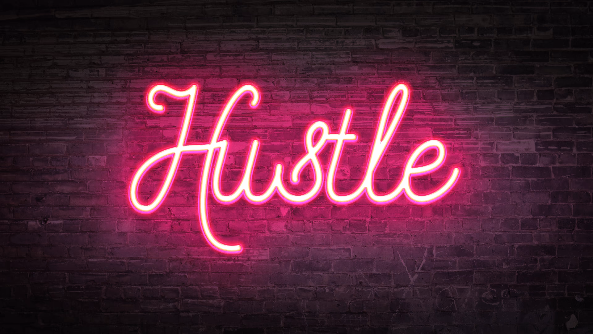 What font is used for neon signs?