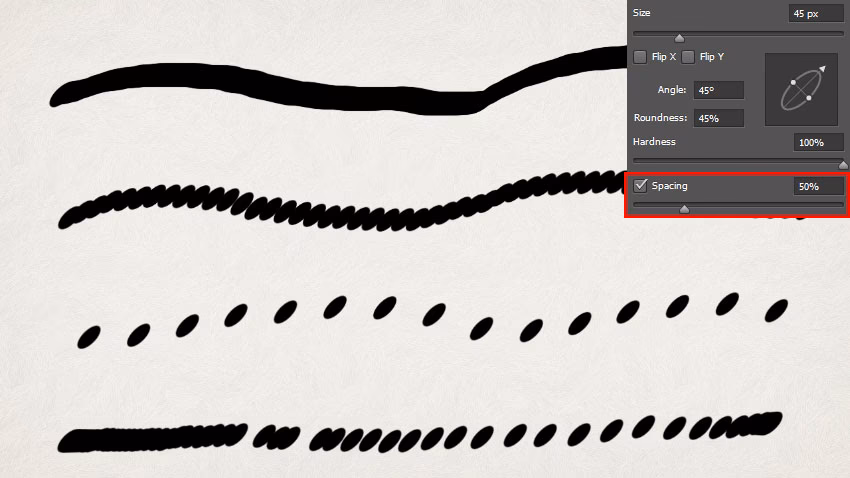 What is an oval cutter brush?