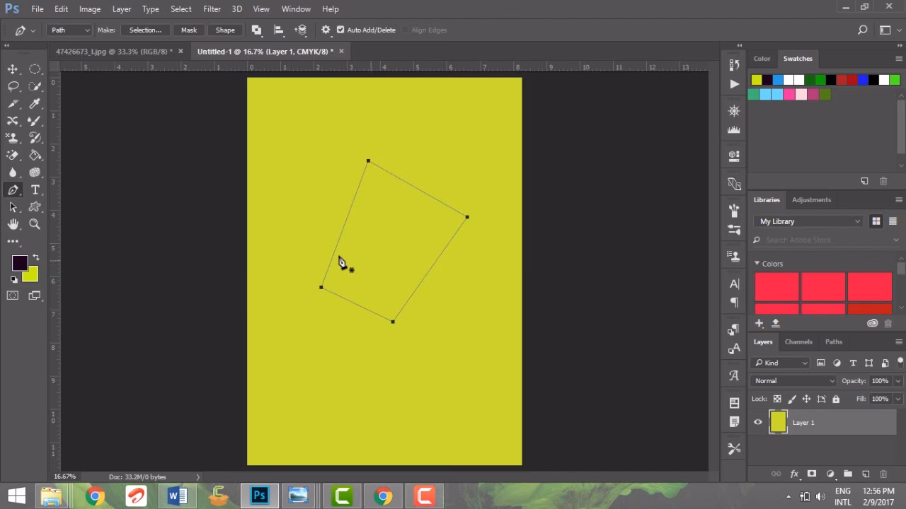 What is the use of paint bucket tool?