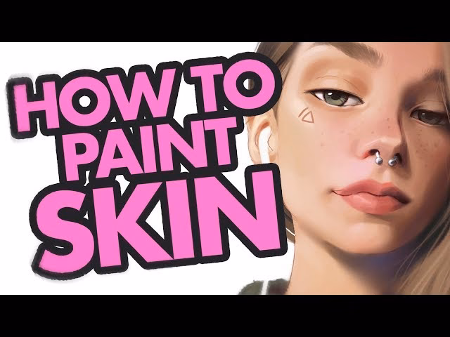 How to paint skin color in Photoshop?