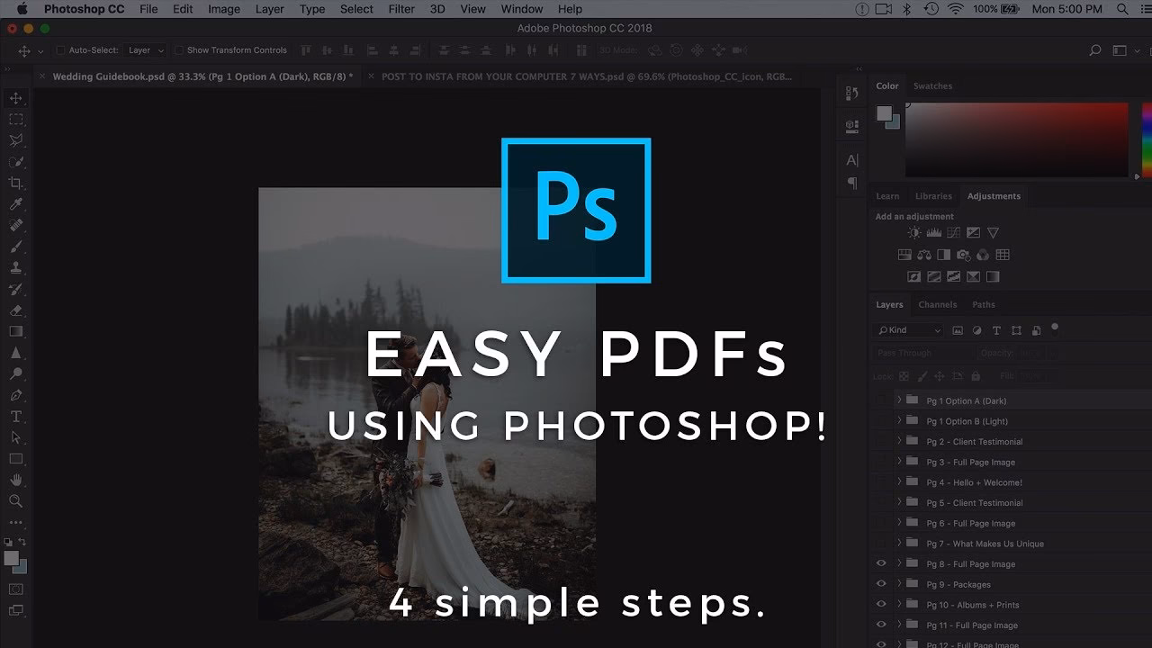 Can you put a PDF in presentation mode?