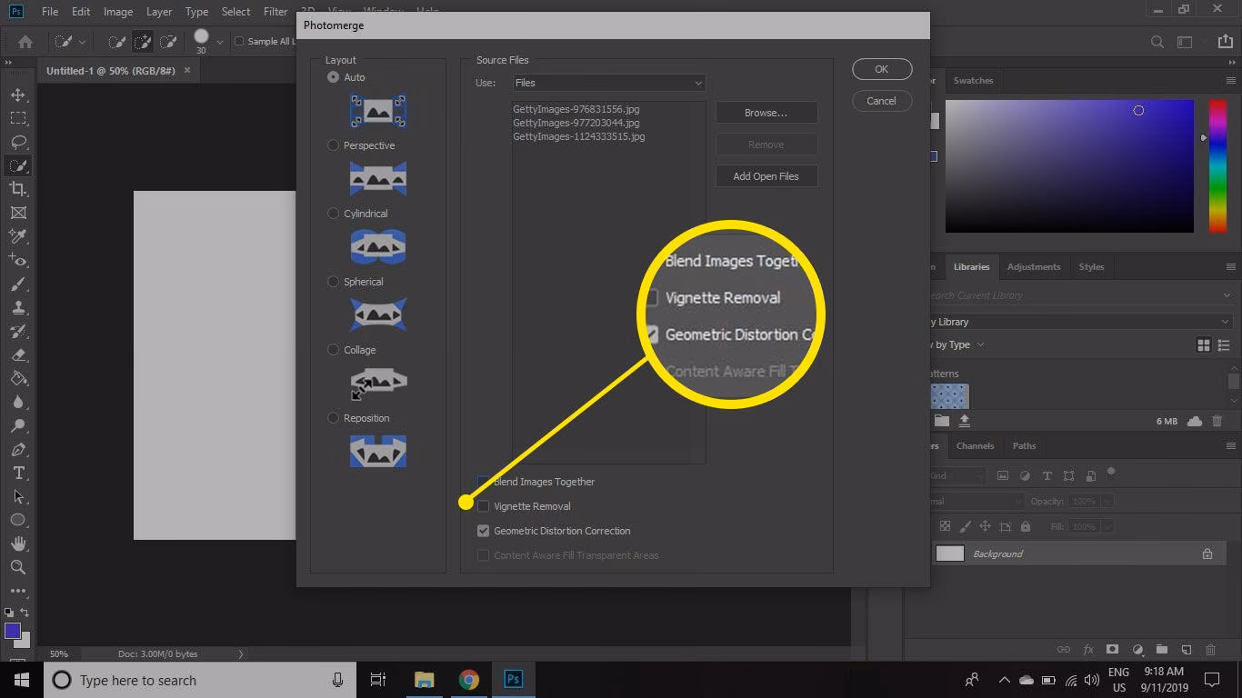 What is photo collage in Photoshop?