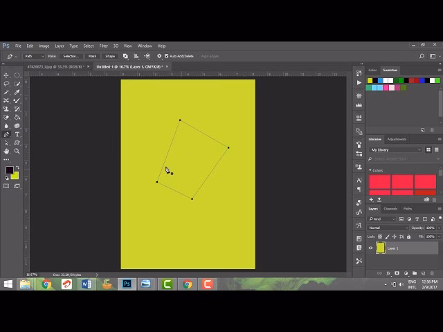 Where is the bucket tool in Photoshop 2020?