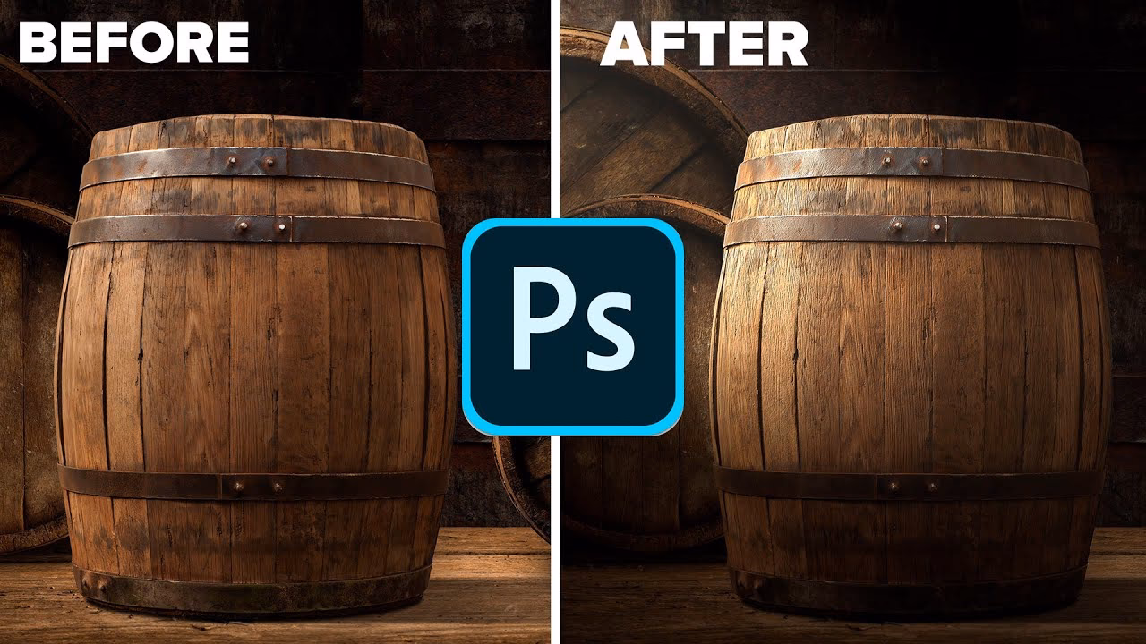 Can you adjust lighting in Photoshop?