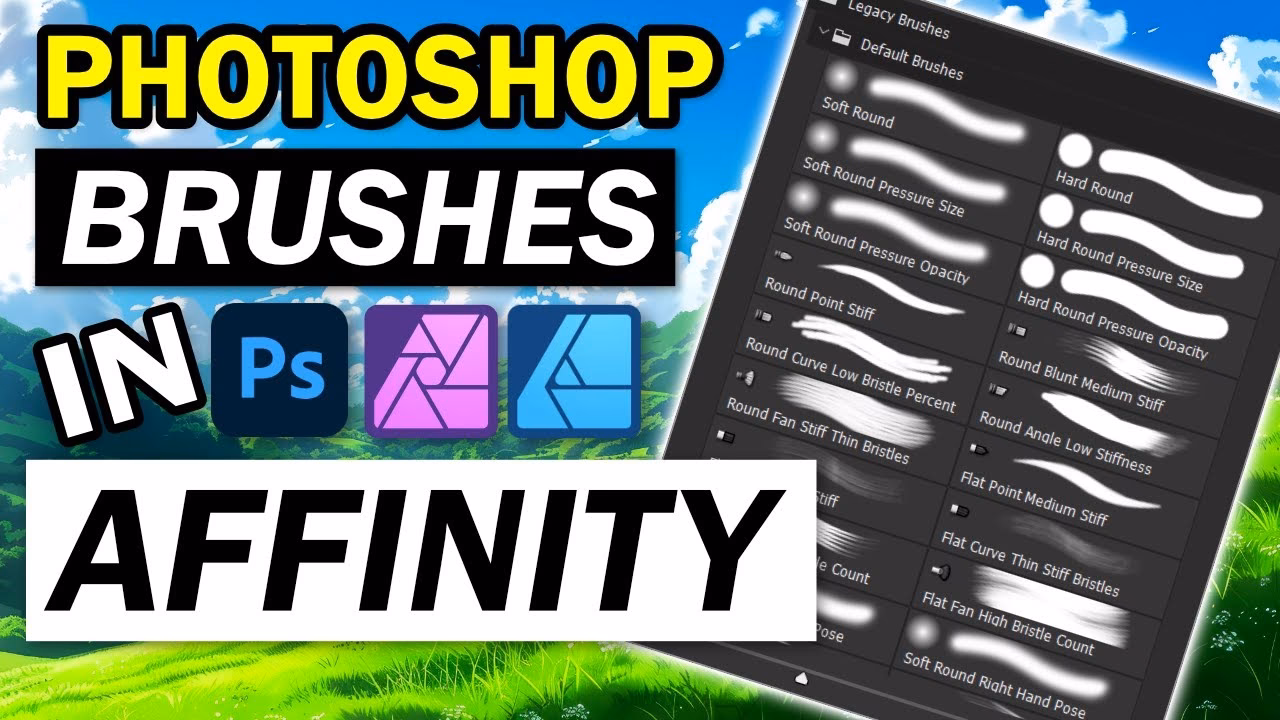 Can Affinity Photo use Photoshop brushes?