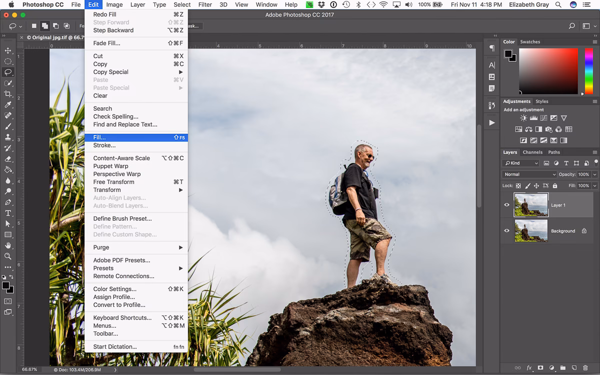 When did Photoshop add Content Aware Fill?