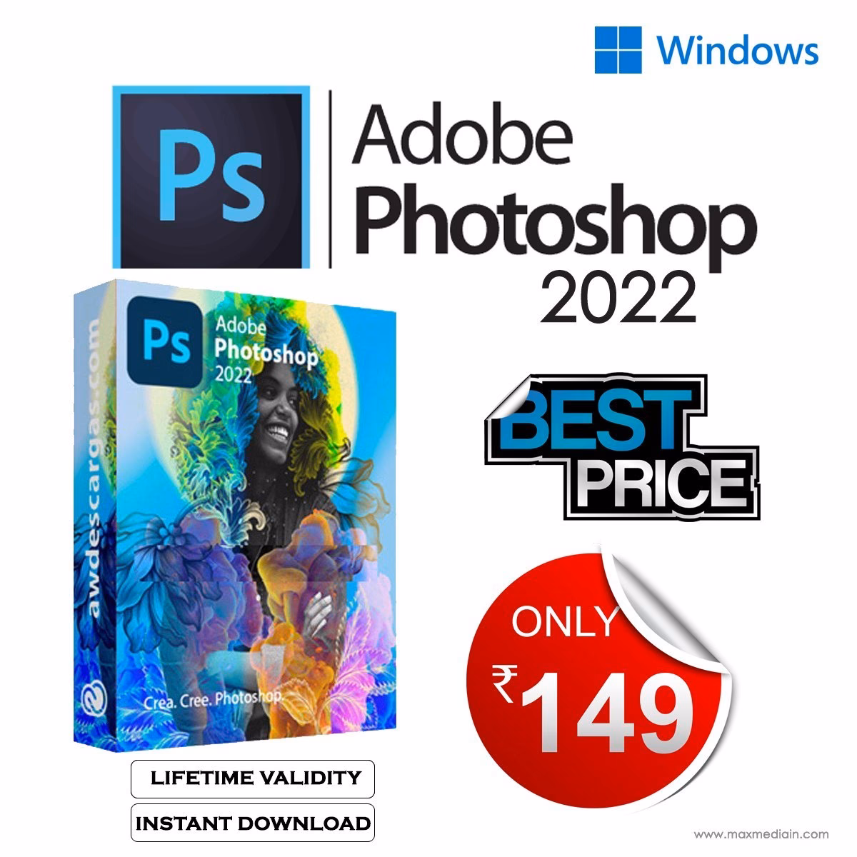 What is the cost of Adobe in INR?