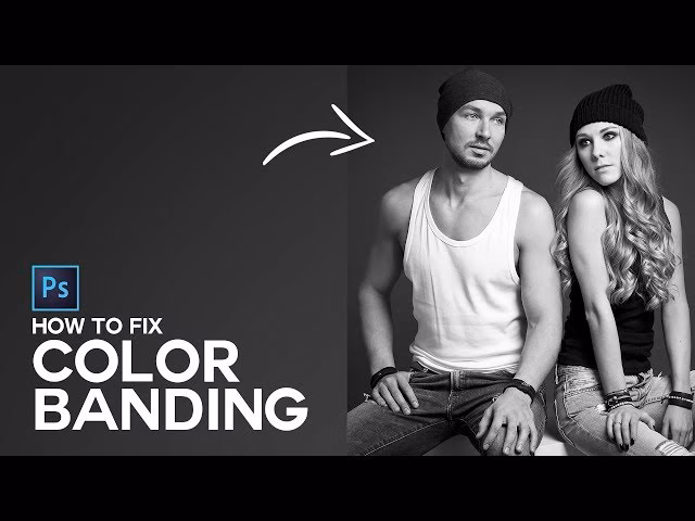 How to remove color banding in Photoshop?