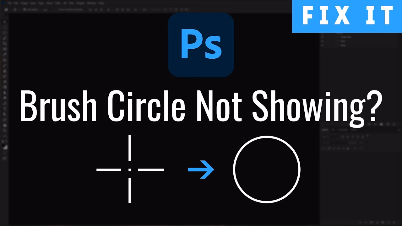 How do I get my cursor back to normal in Photoshop?