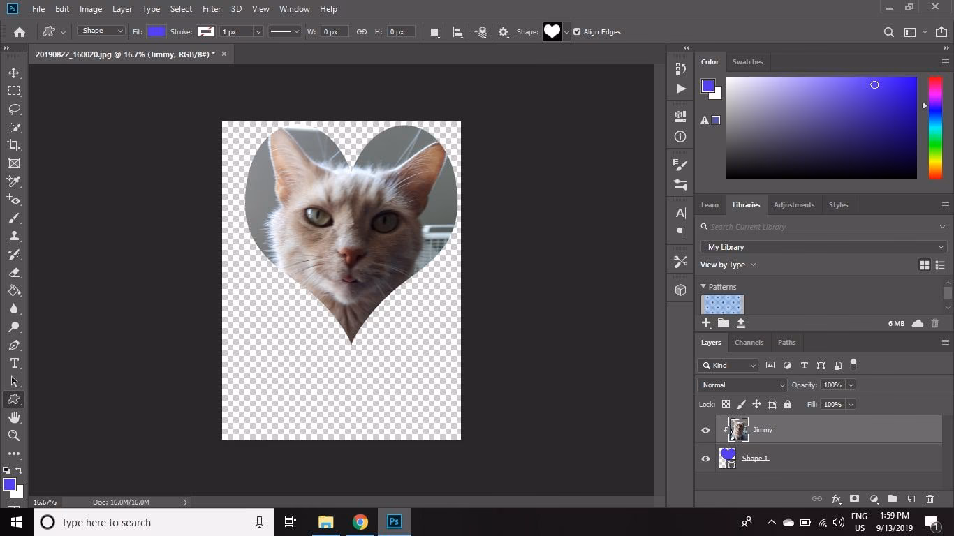 How to convert image into shape in Photoshop?