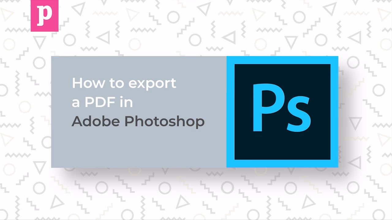 Dlaczego Photoshop nie zapisuje PDF?