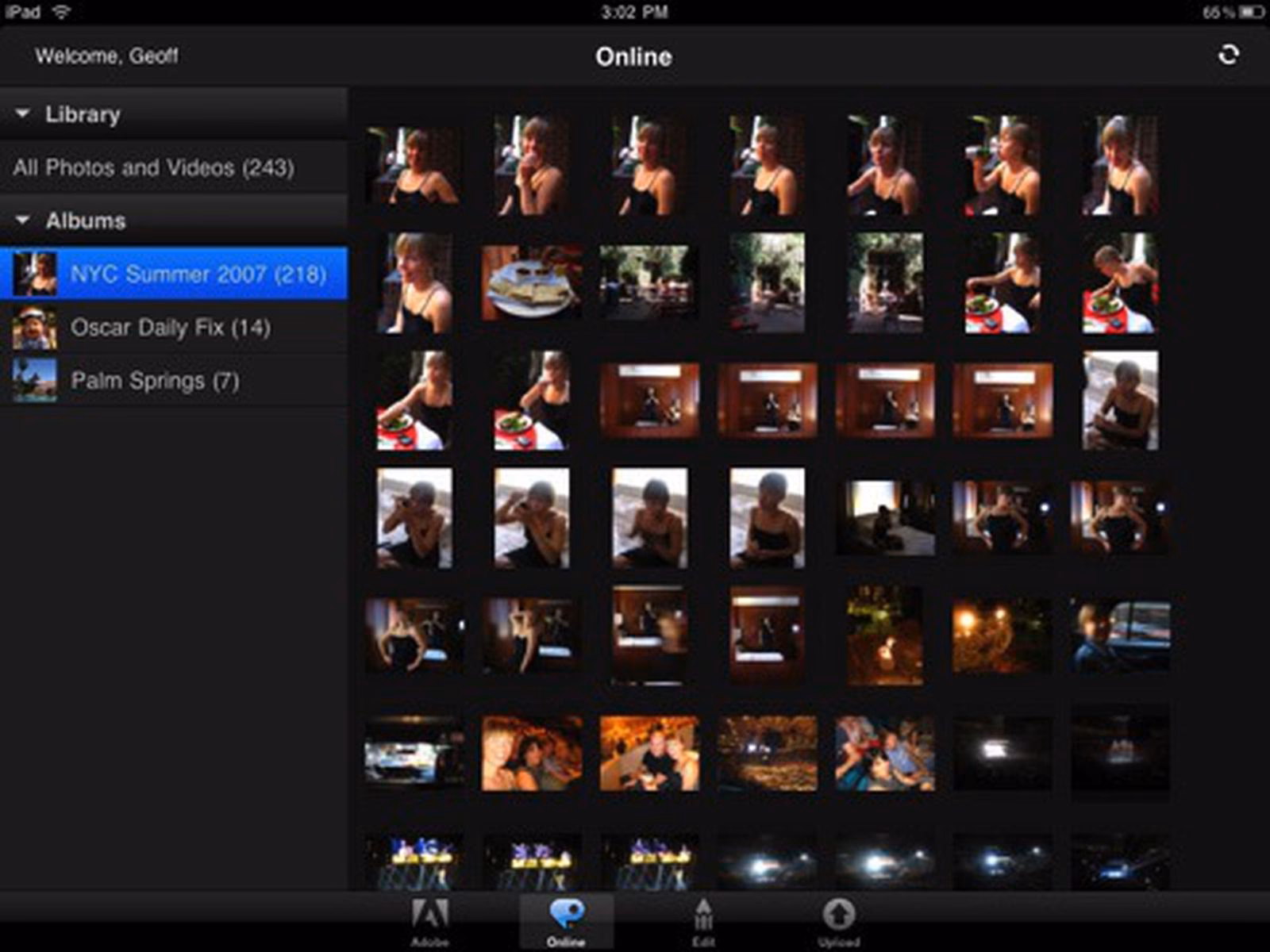 Can I use Photoshop Express on iPad?