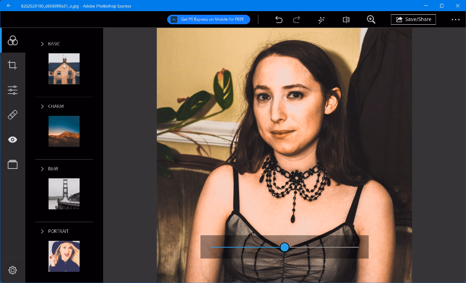 Is Adobe Photoshop Express free to use?