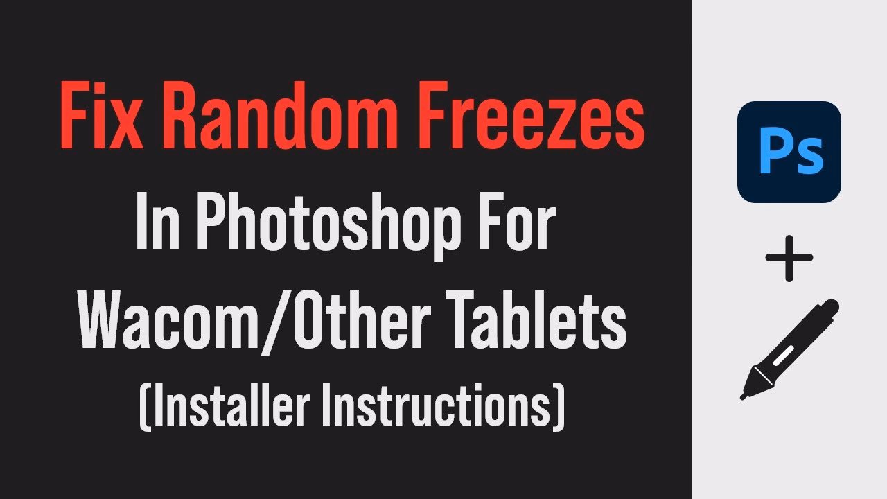 Why does Adobe Photoshop keep freezing?