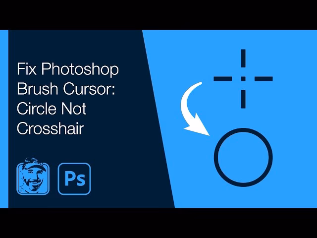 How do I get rid of the hand cursor in Photoshop?
