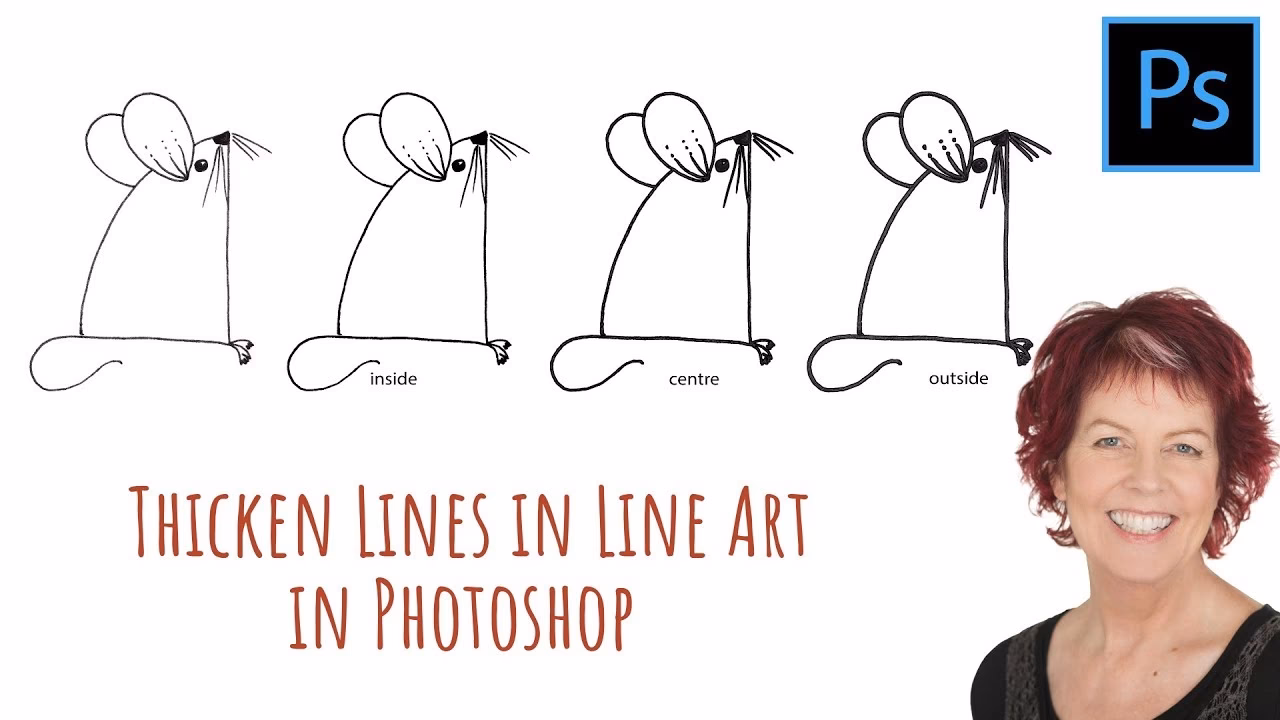 How to change the thickness of a line?