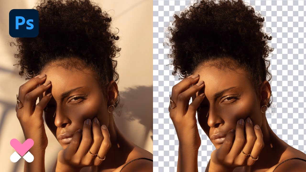 How to Remove Background on hair in Photoshop?