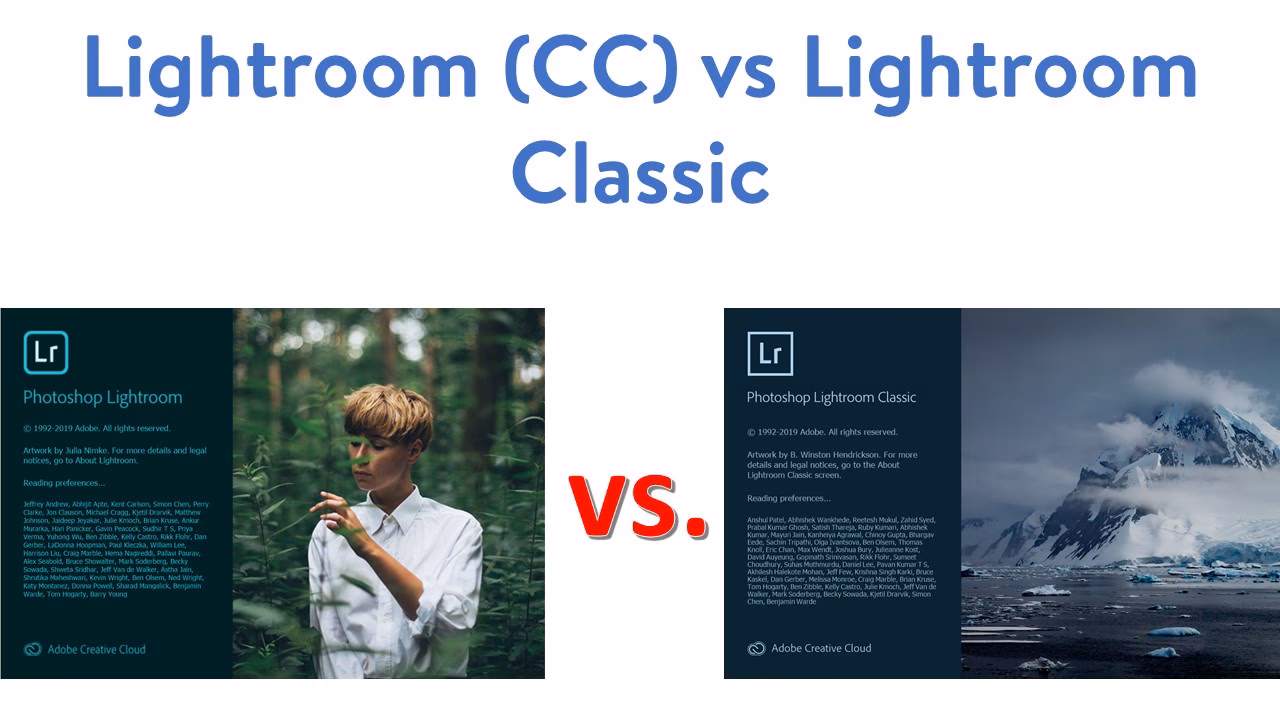Is Lightroom CC better than Lightroom 6?