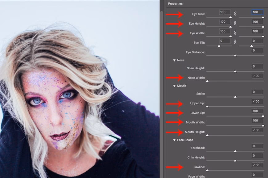 How do you show liquify in Photoshop?