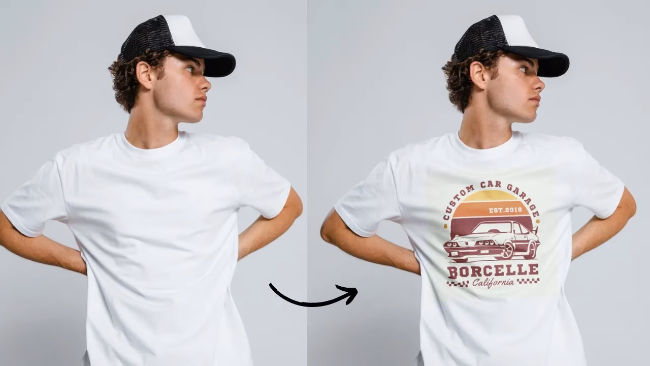 How to put a logo onto a t-shirt?