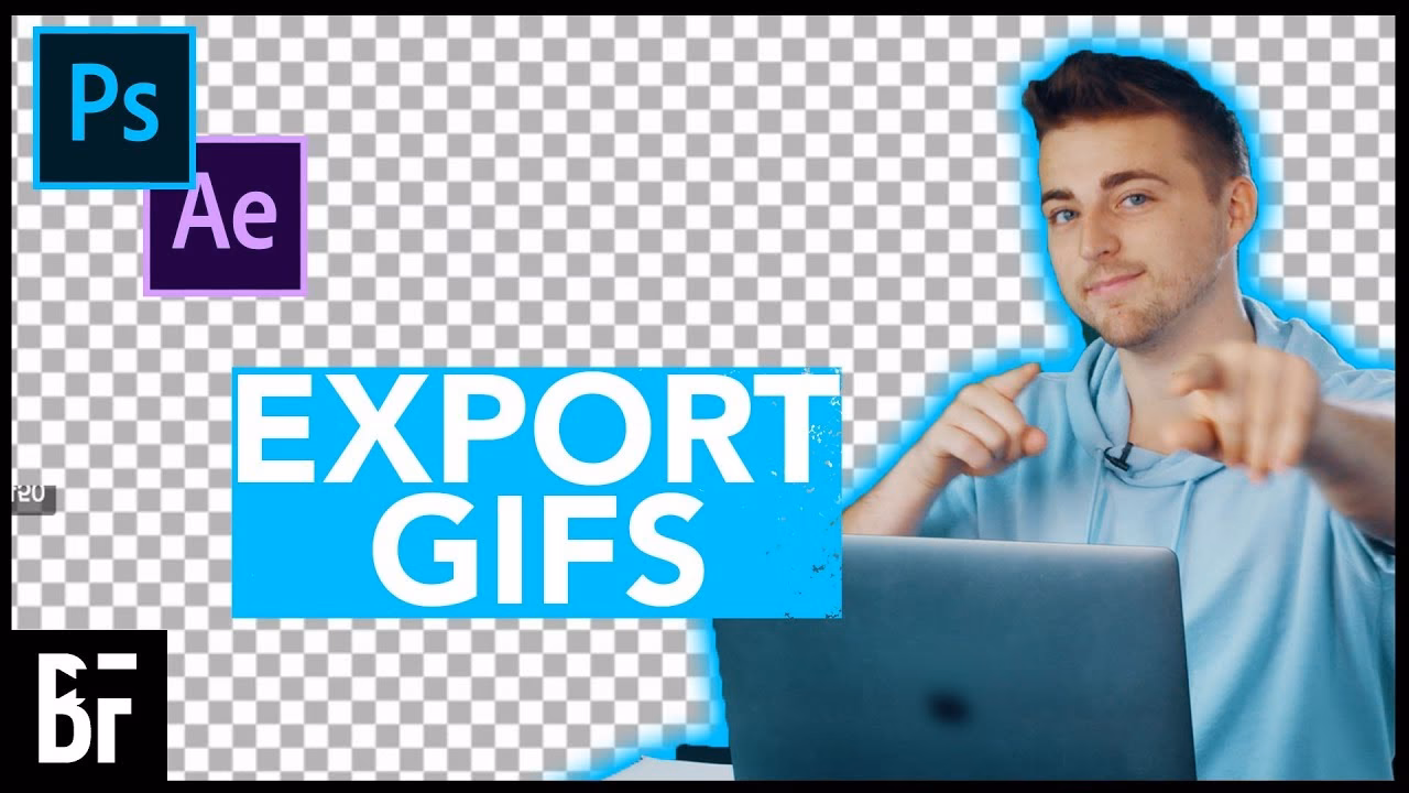 How to make a GIF transparent in Photoshop?