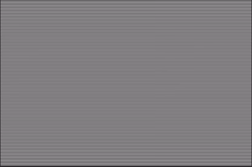 What is the old TV effect called?