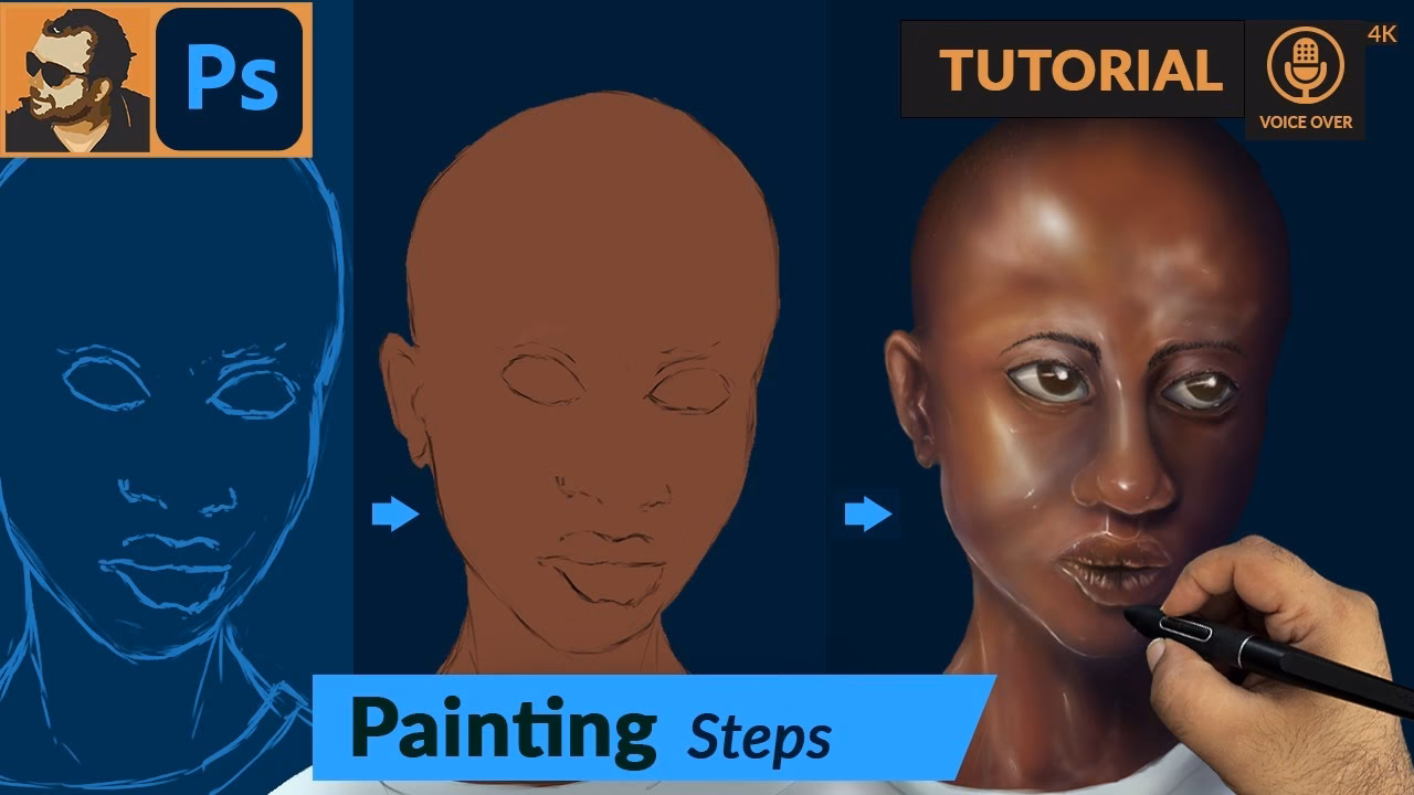 How to paint realistically in Photoshop?
