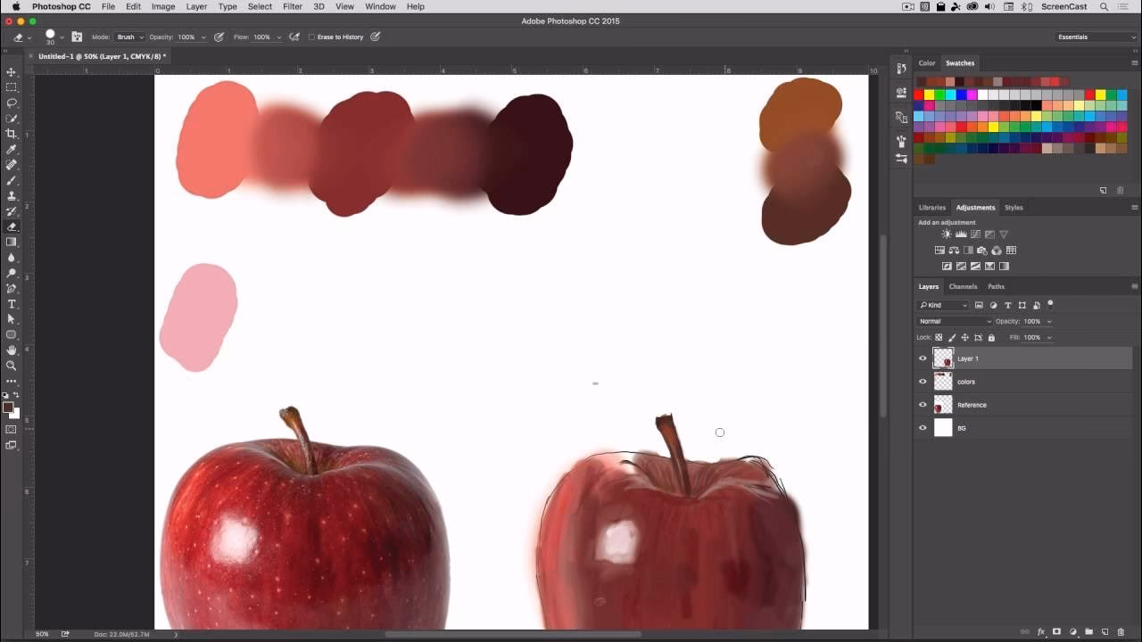 How to paint realistically in Photoshop?