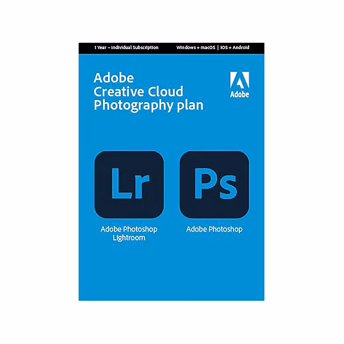 What is included in the Photography plan in Adobe?