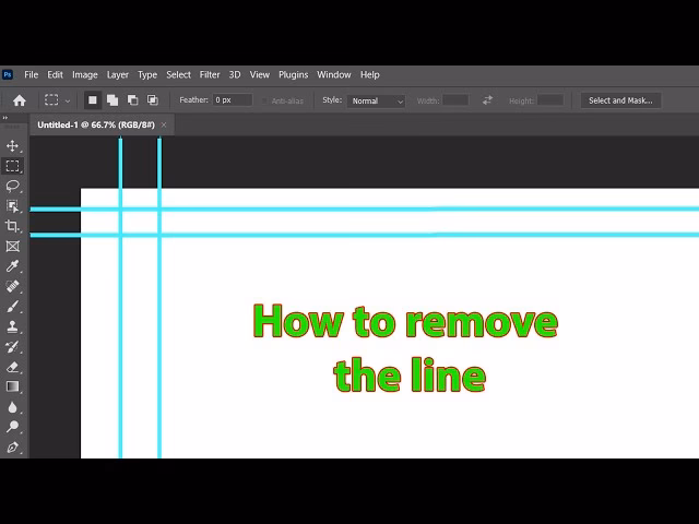 How do I remove ruler guides?