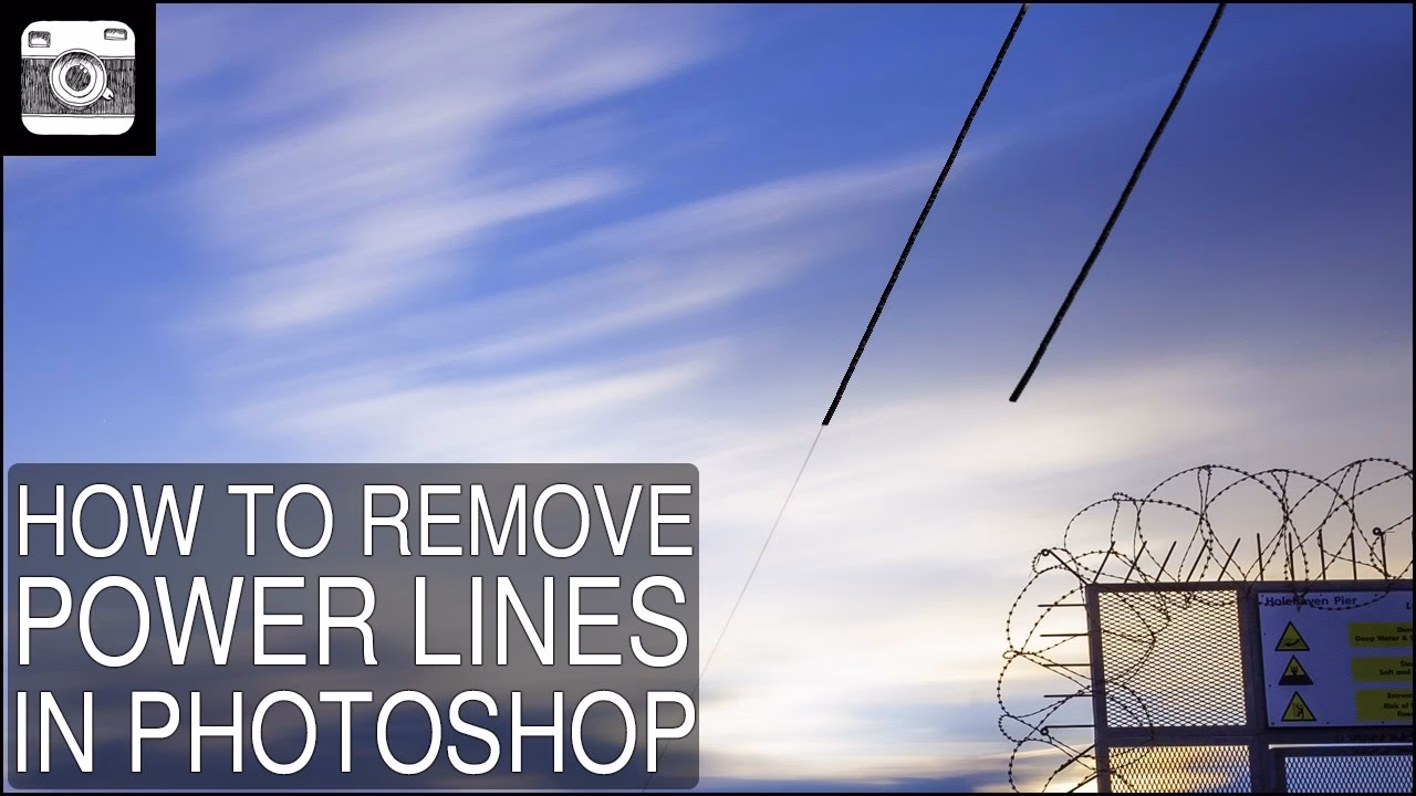 How do I remove lines in an image?