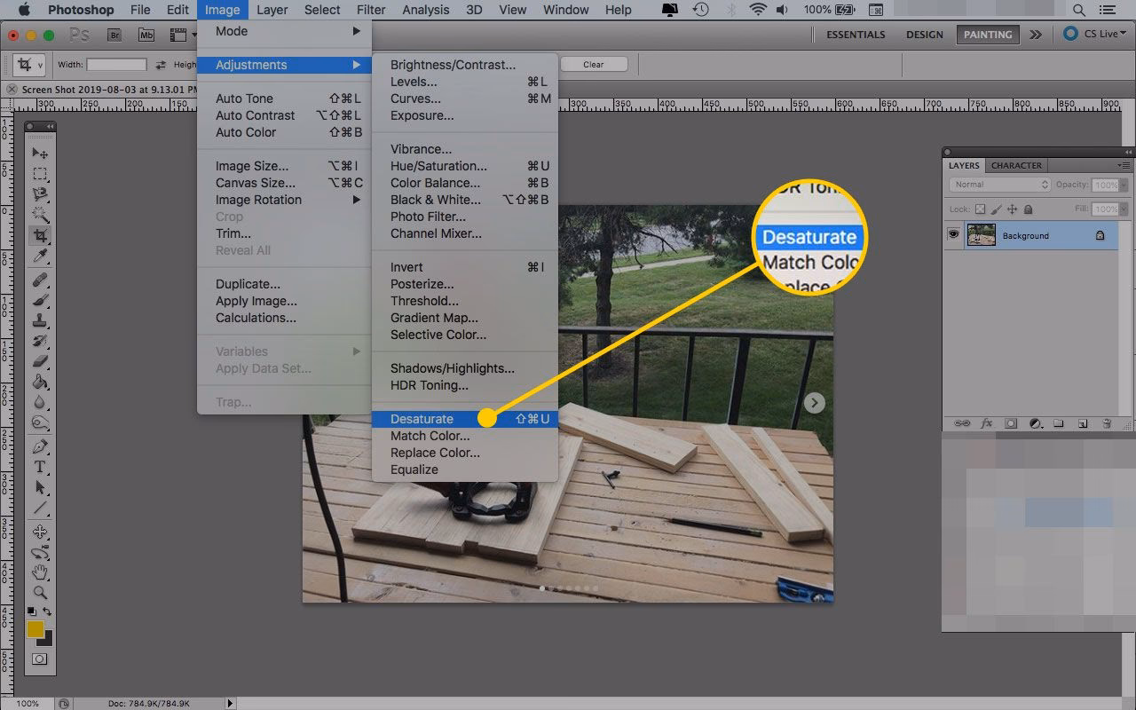 How to make sepia effect in Photoshop?