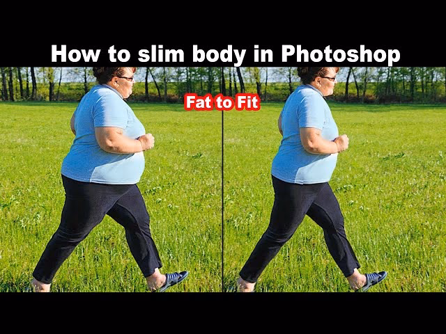 How to make a body skinnier in Photoshop?