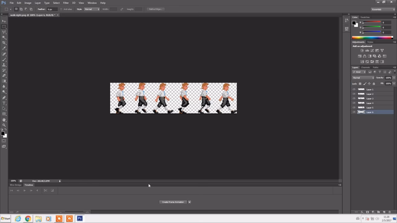 How do I create a spritesheet?