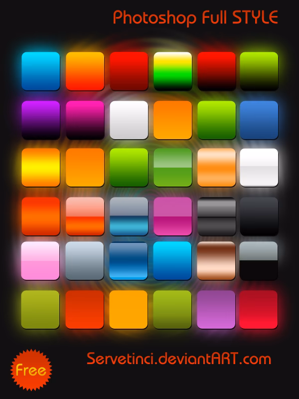 Where can I find Photoshop styles?