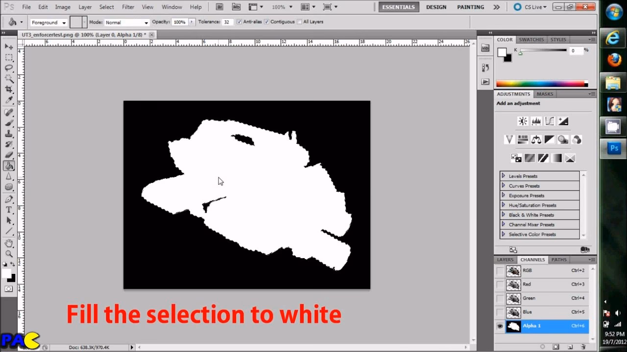 Does TGA support alpha channel?