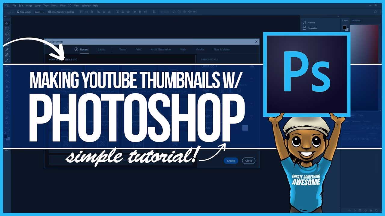 Is Adobe Photoshop good for thumbnails?